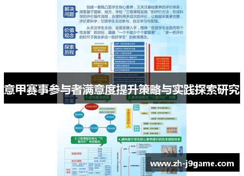 意甲赛事参与者满意度提升策略与实践探索研究